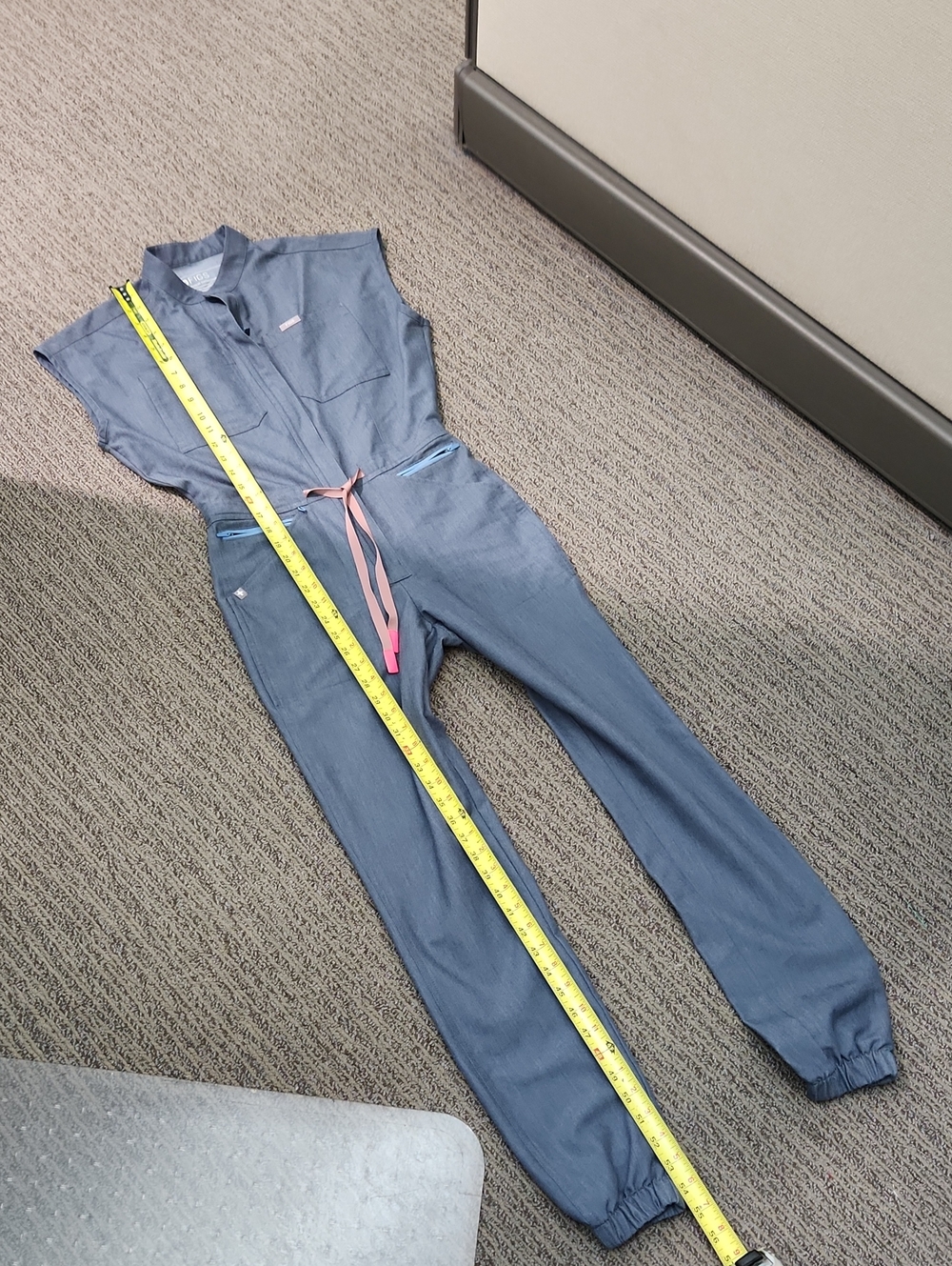 Figs Rafaela Cargo Scrub Jumpsuit Size XXS - Picture 12 of 16